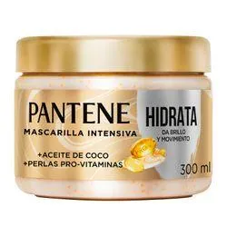 Mascarilla Pantene Pro-V Miracles Hidrata Brillo y Movimiento 300 ml