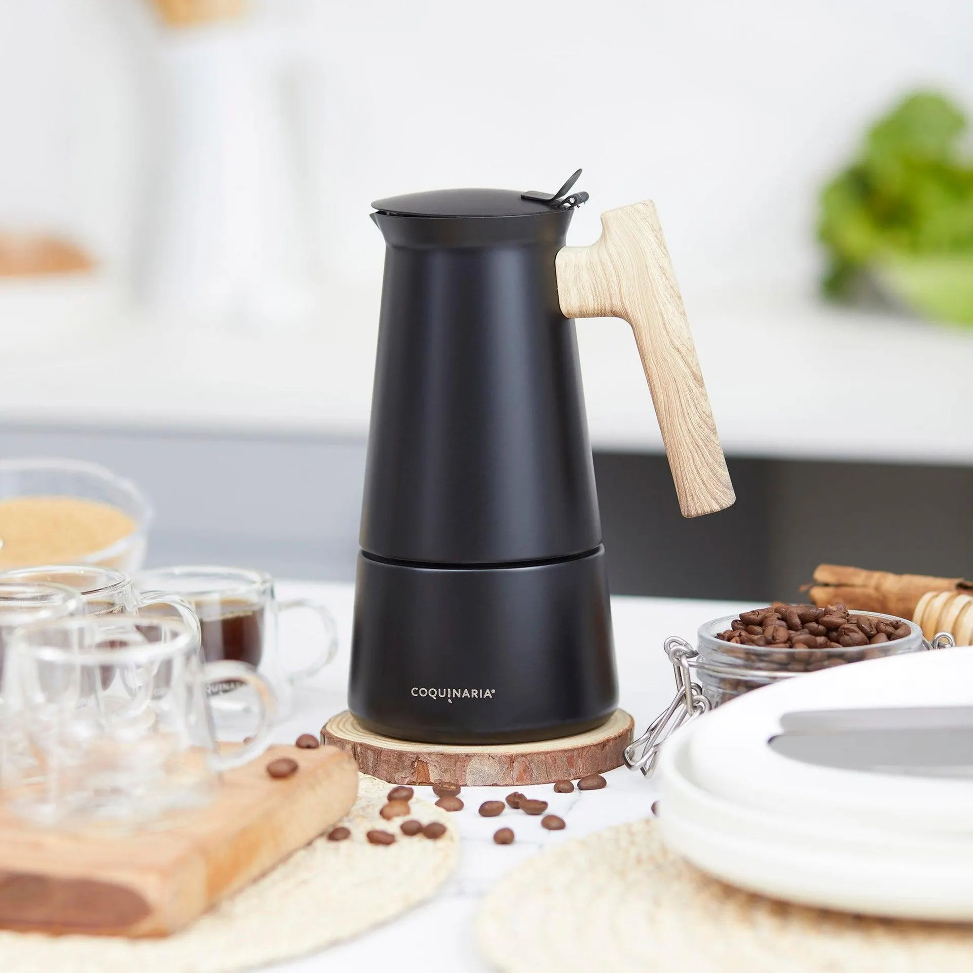 Cafetera Italiana 6 Tazas Coquinaria