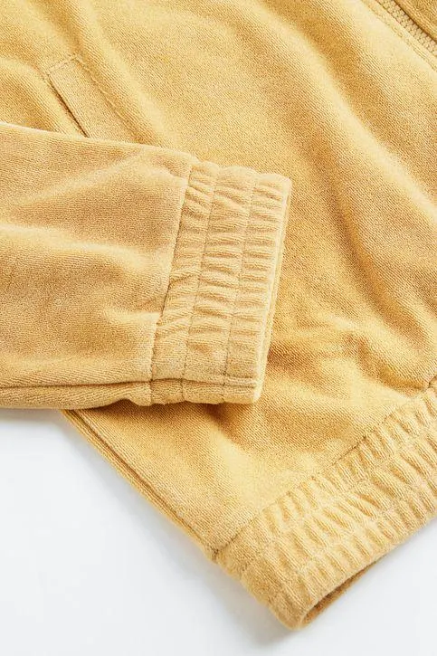 Polerón deportivo en tejido terry Relaxed Fit