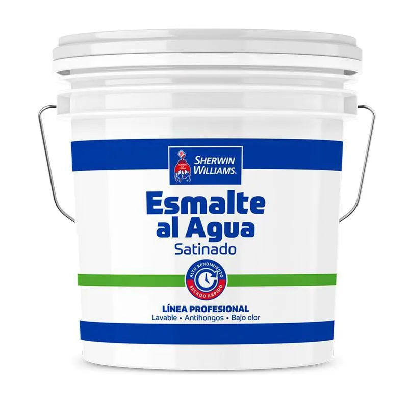 Esmalte al agua Profesional 4 gl Blanco Satinado