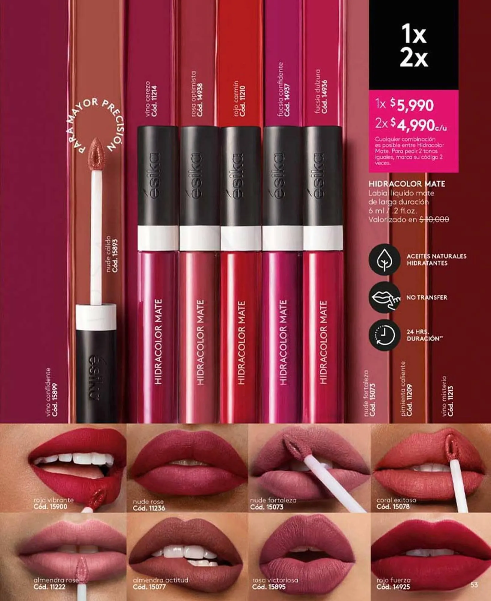 Catálogo de Catálogo Ésika 1 de diciembre al 16 de enero 2024 - Página 53