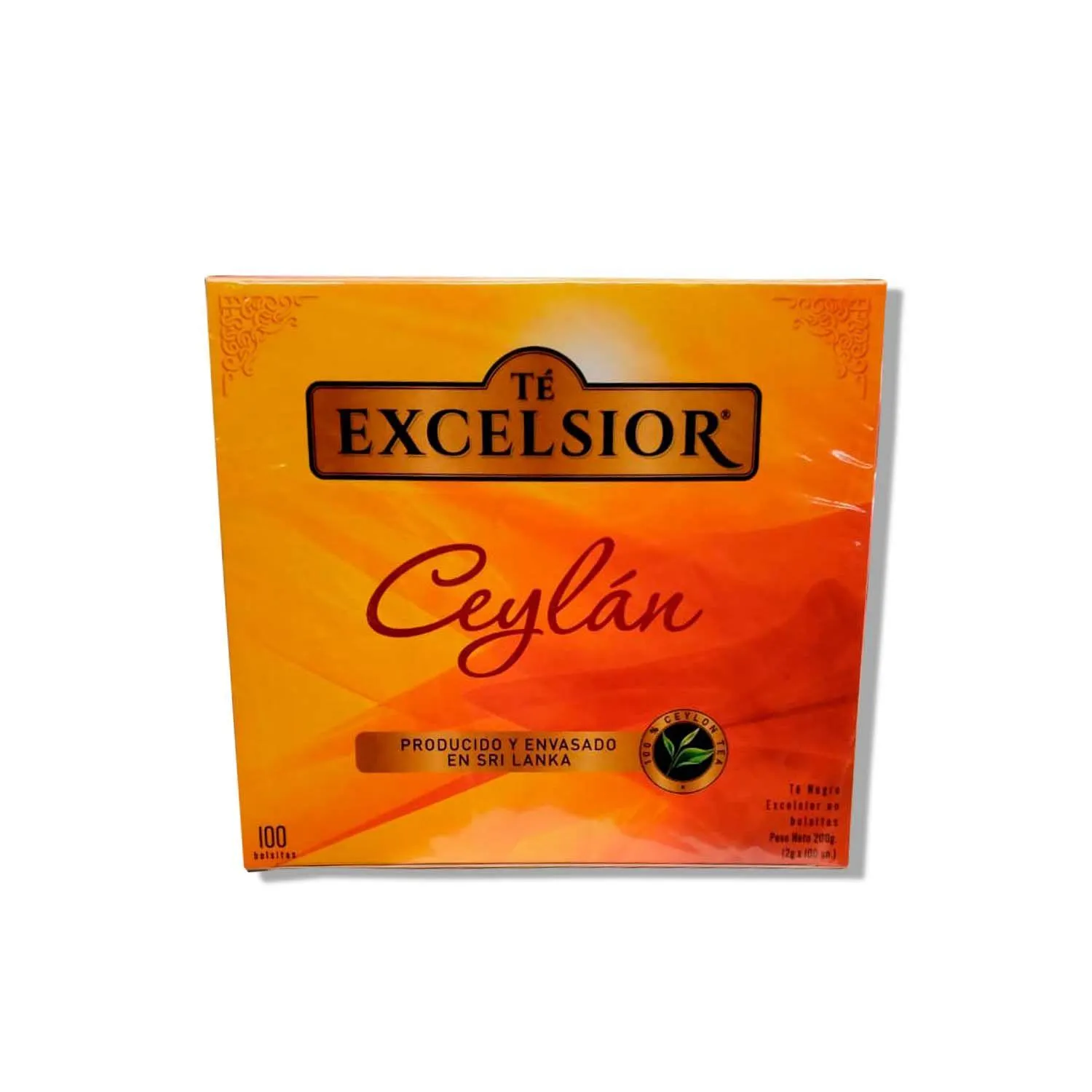 Té Ceylán Excélsior 100 Bolsitas