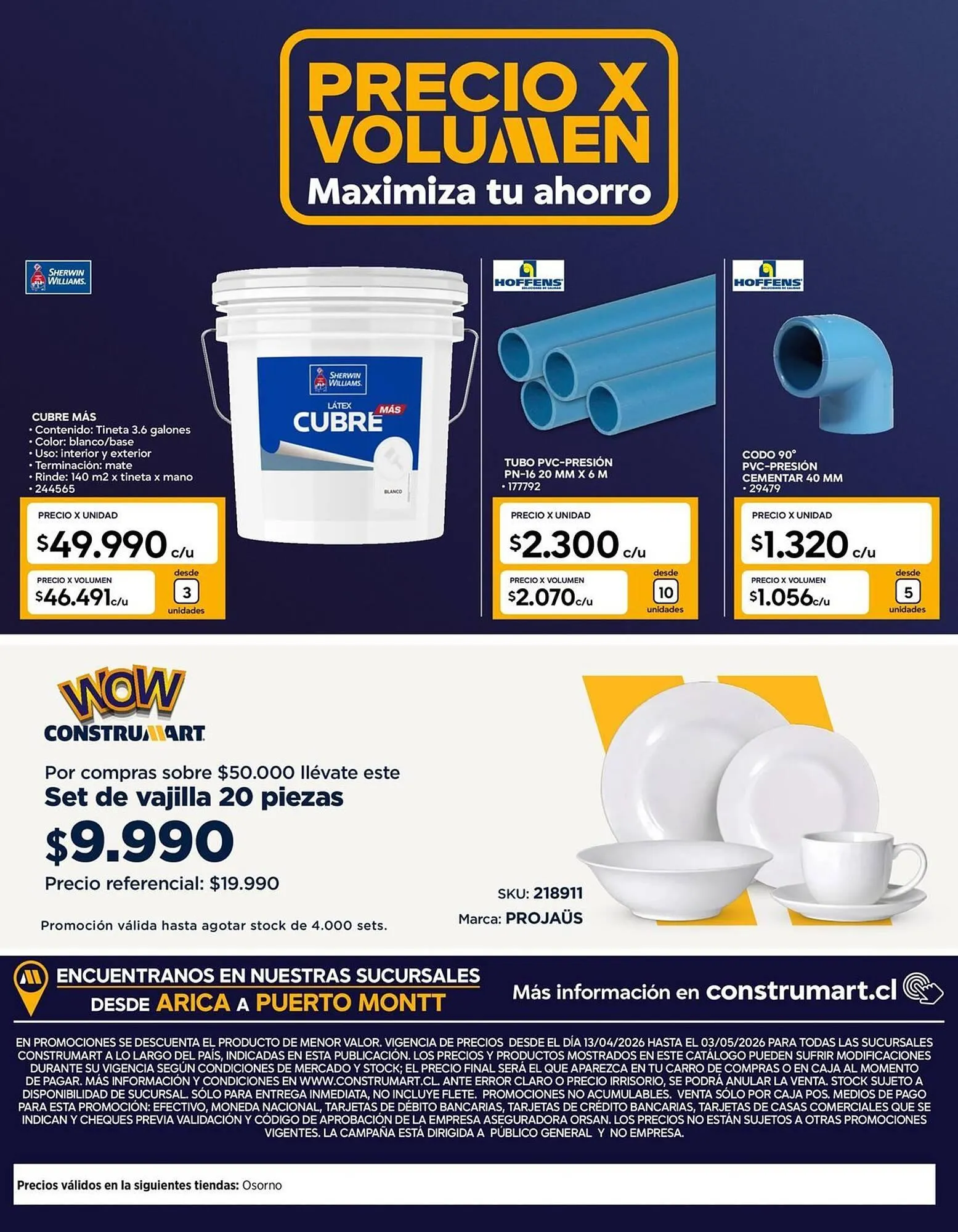 Catálogo de Catálogo Construmart 1 de mayo al 31 de mayo 2026 - Página 26