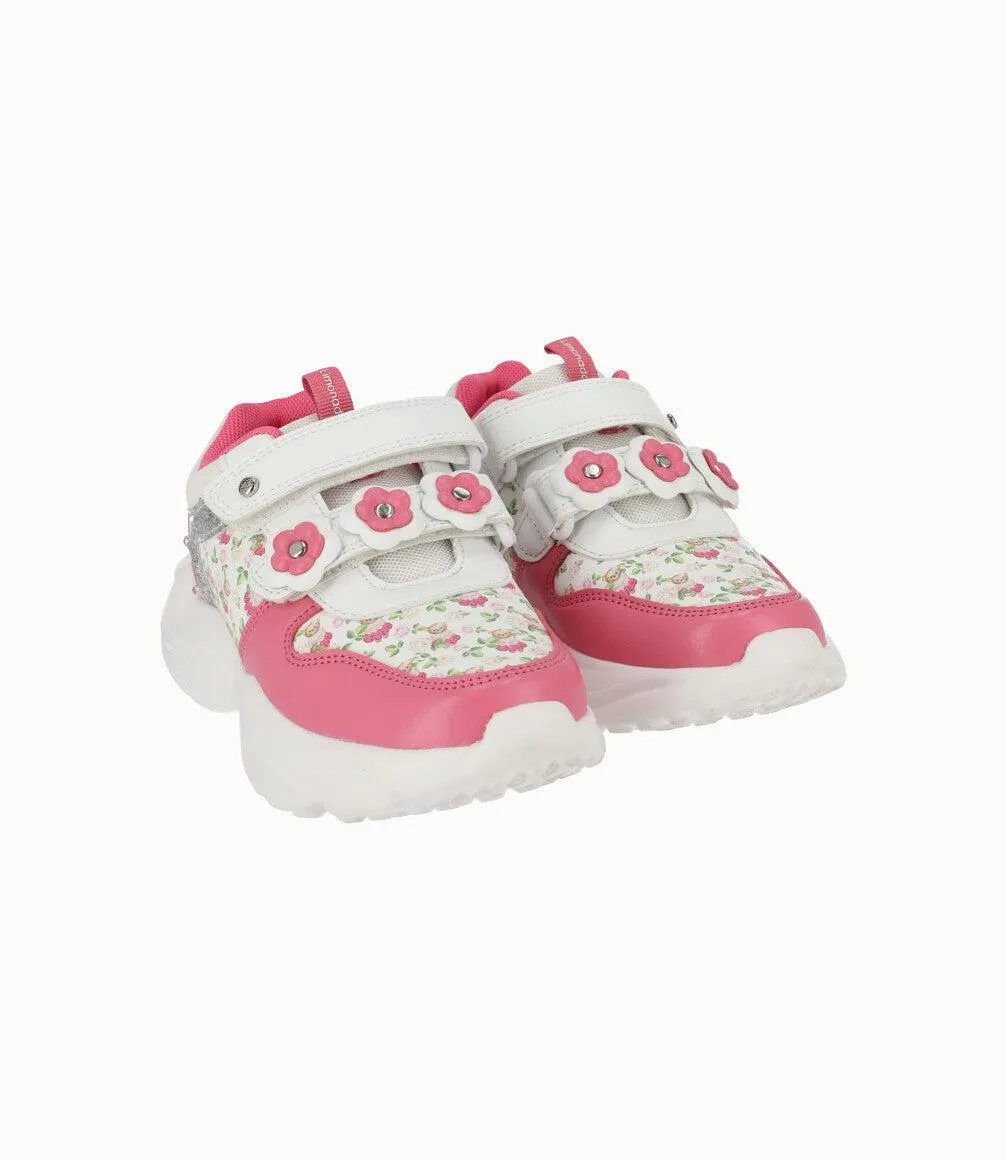 Zapatilla Niña Floreada