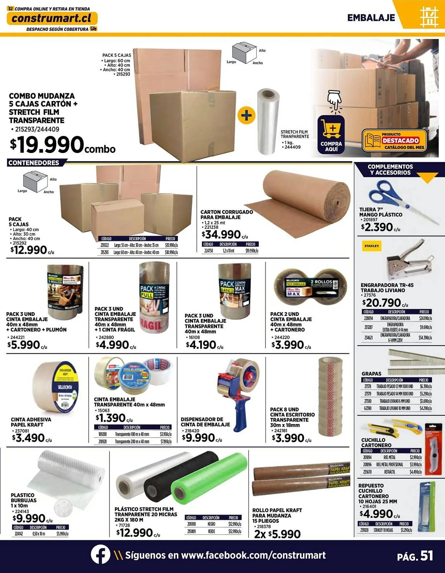 Catálogo de Catálogo Construmart 3 de abril al 28 de abril 2024 - Página 51