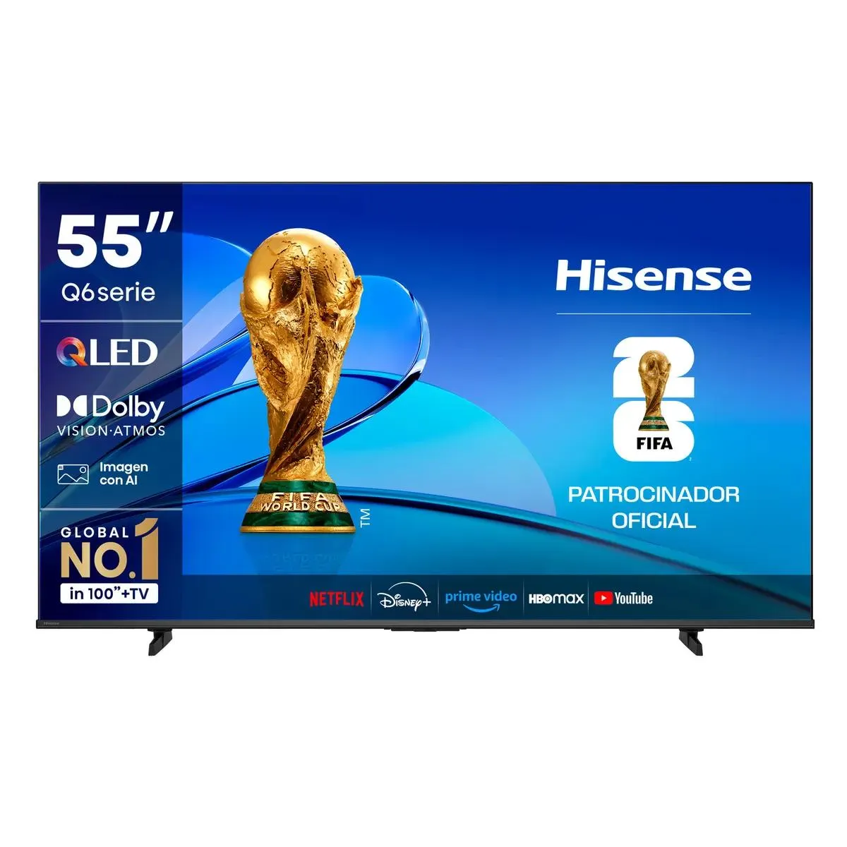 Qled Smart Tv 55 Q6Qv 4K Hisense