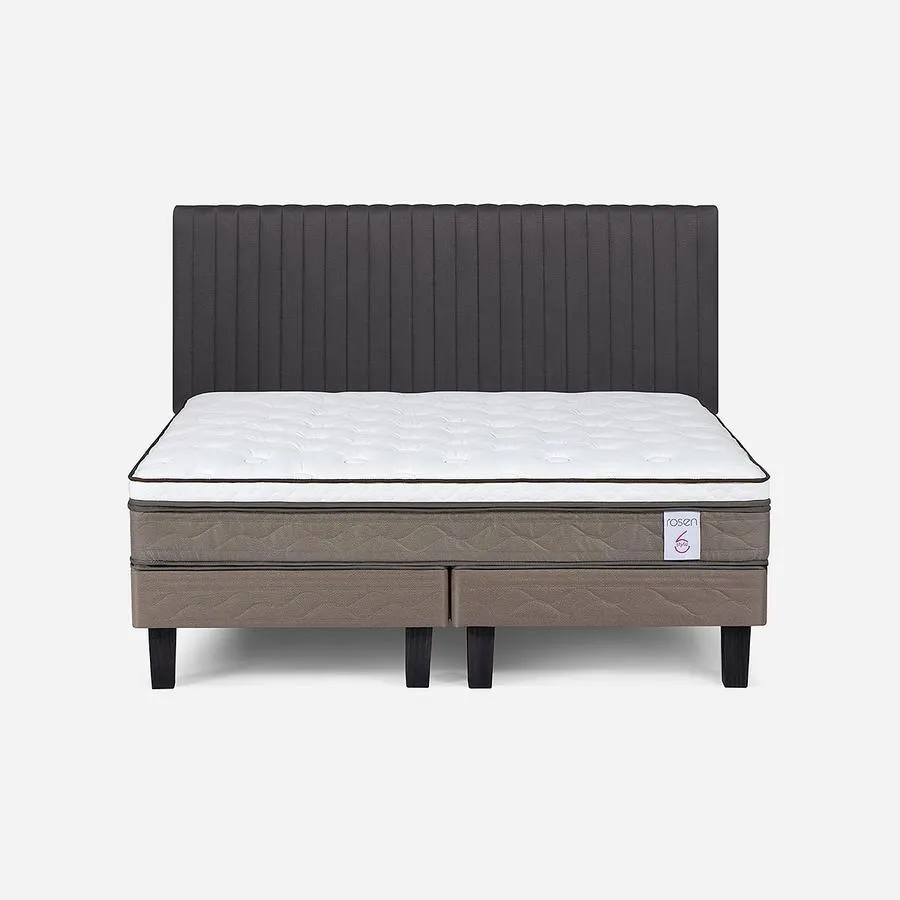 Cama New Style 6 King + Respaldo Lucio