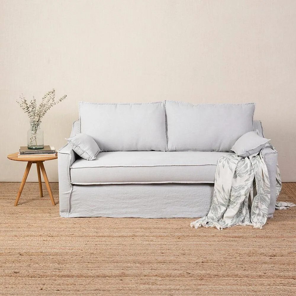 Sofá Francés Lino Perla