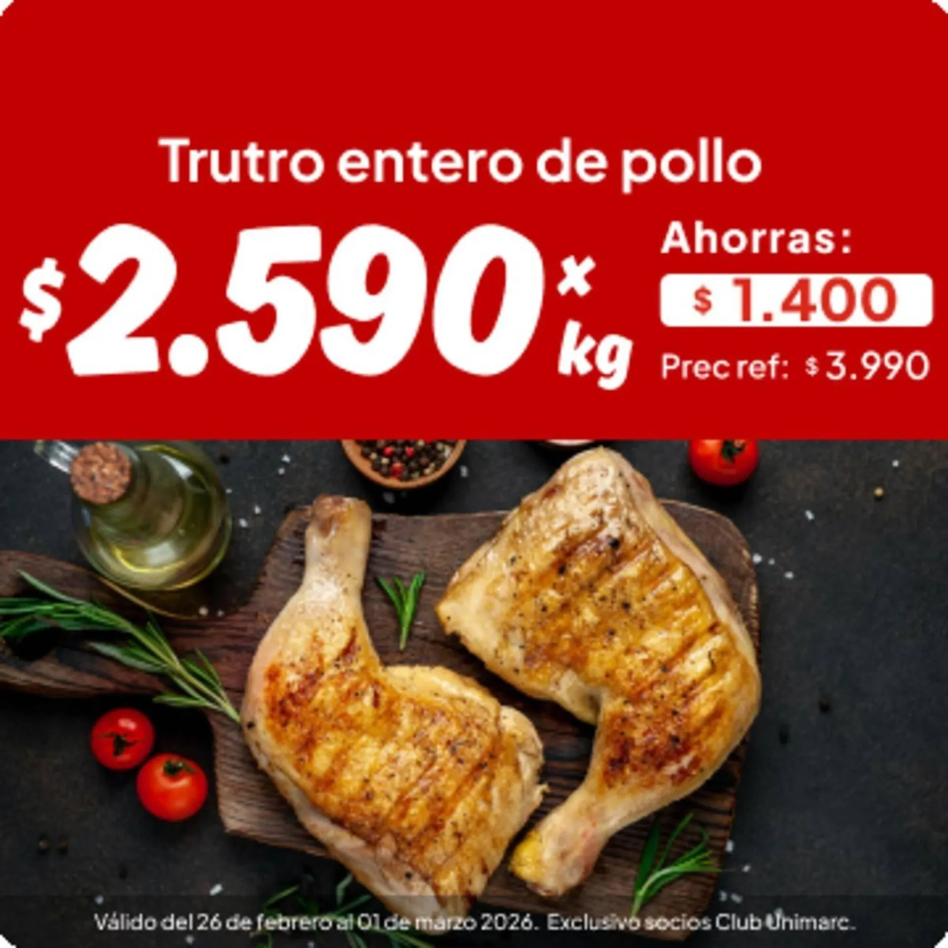 Catálogo de Catálogo Unimarc 26 de febrero al 1 de marzo 2026 - Página 1