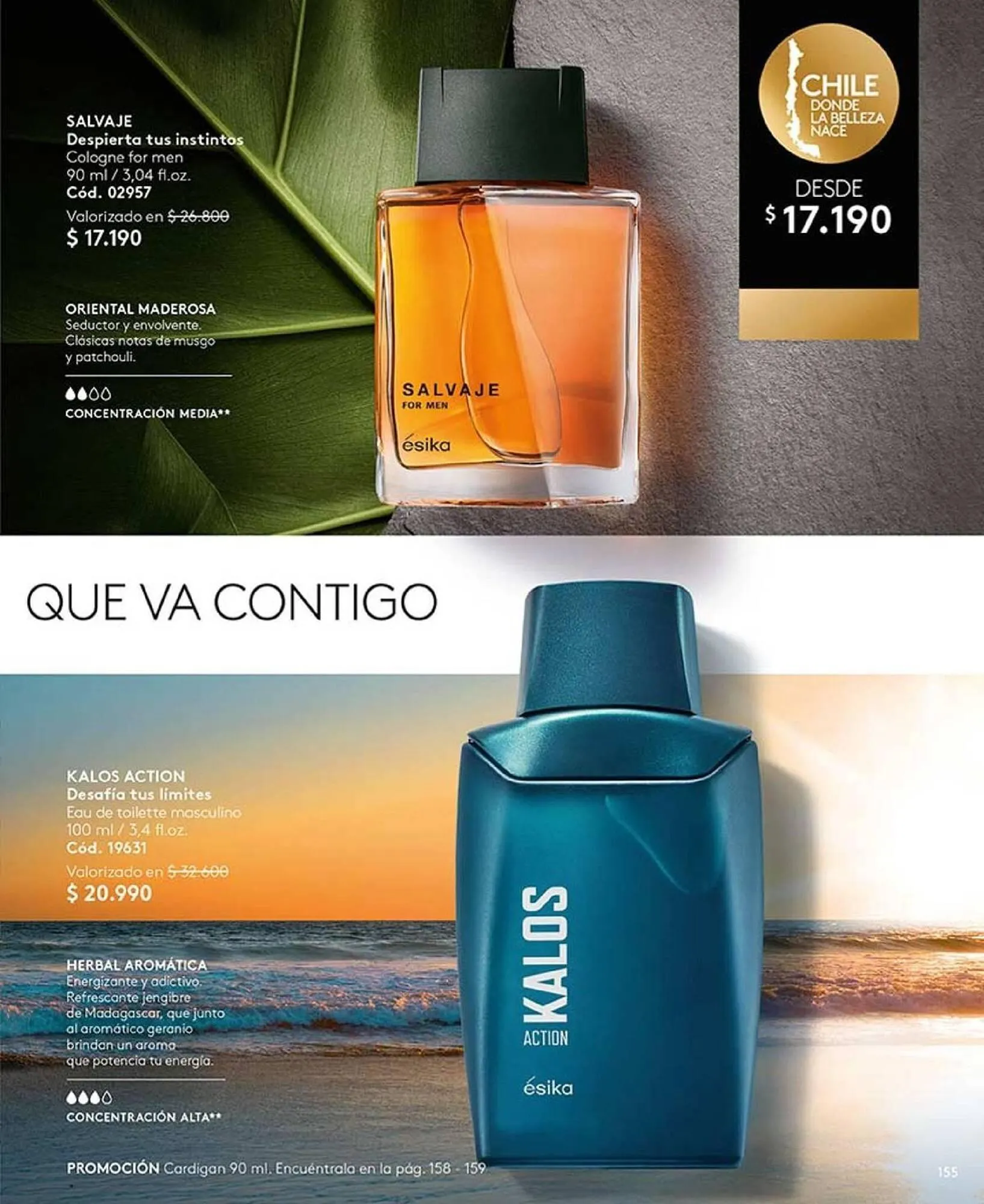 Catálogo de Catálogo Ésika 25 de marzo al 31 de marzo 2025 - Página 155