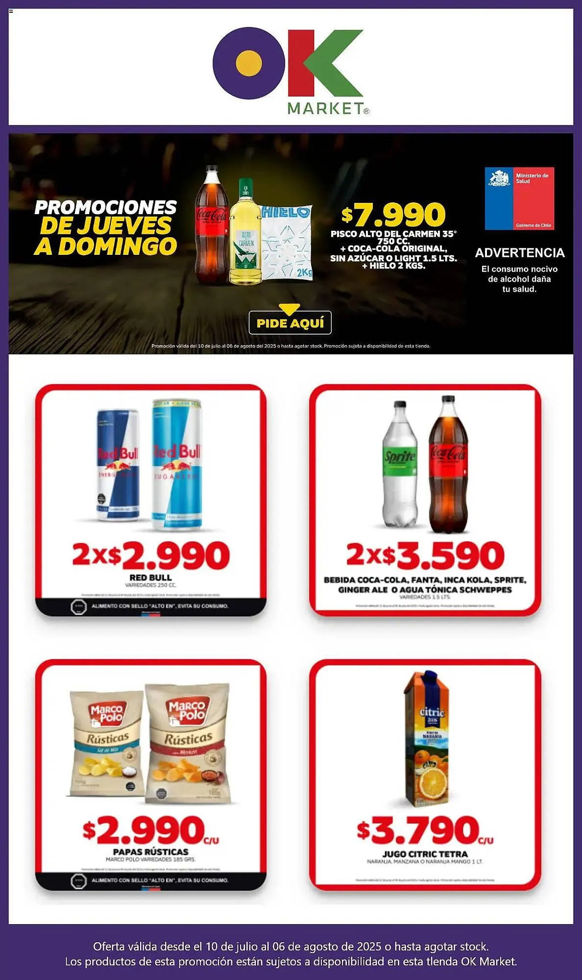 Catálogo de Catálogo OK Market 10 de julio al 6 de agosto 2025 - Página 6