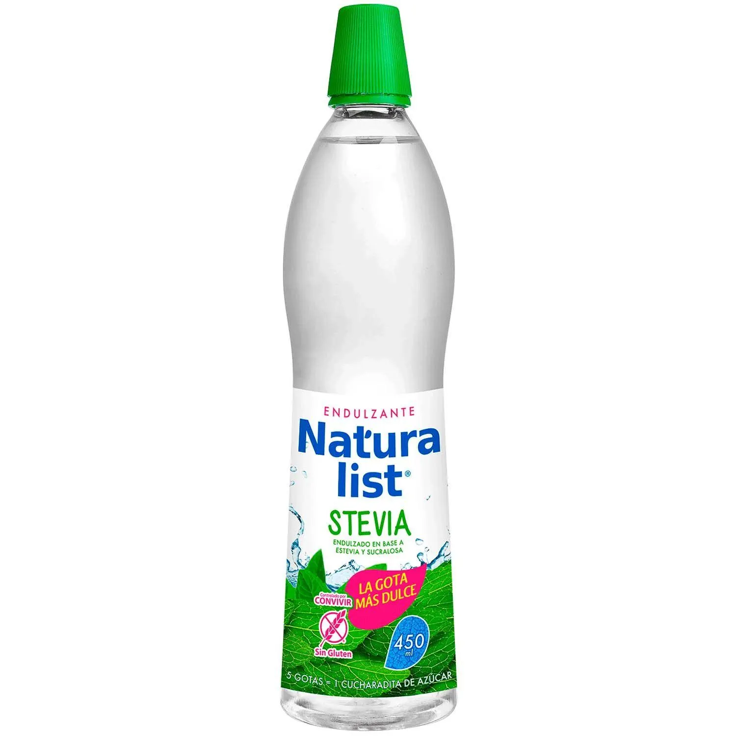 Endulzante Liquido Stevia Naturalist 450 Ml