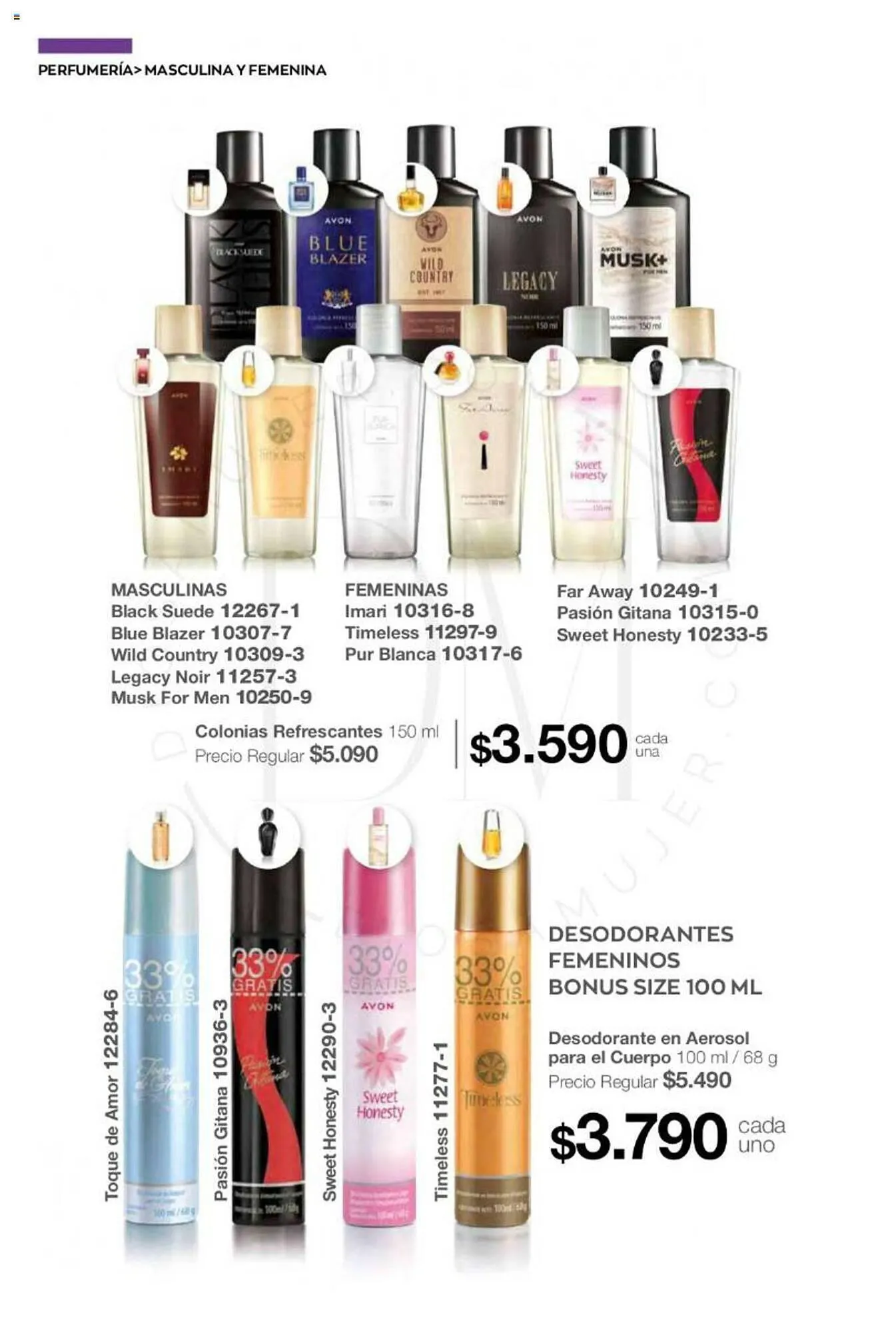 Catálogo de Catálogo Avon 1 de septiembre al 31 de octubre 2023 - Página 55