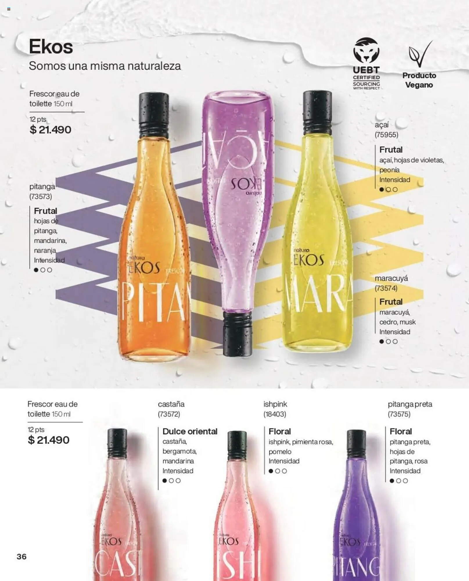 Catálogo de Catálogo Natura 1 de julio al 31 de octubre 2023 - Página 36