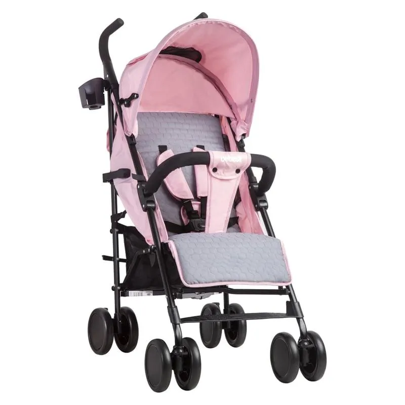 Coche Paragua Kronos Rosado Bebesit