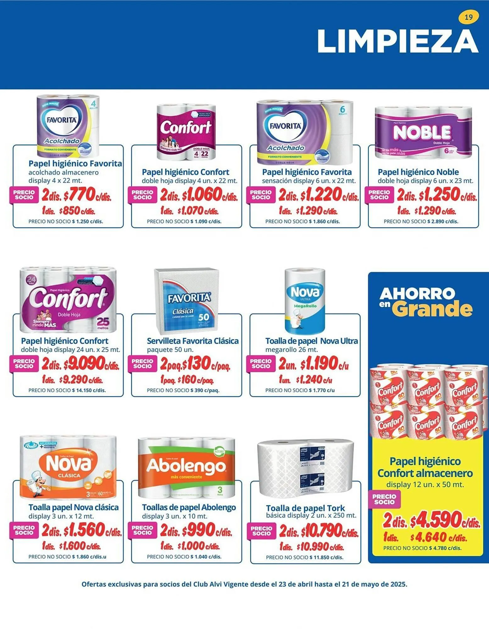 Catálogo de Catálogo Alvi 30 de abril al 21 de mayo 2025 - Página 19