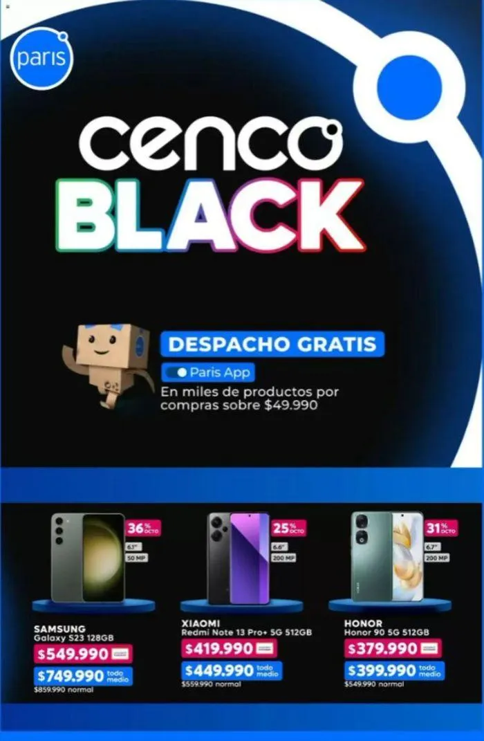 Catálogo de Cenco black ! 2 de septiembre al 6 de septiembre 2024 - Página 1