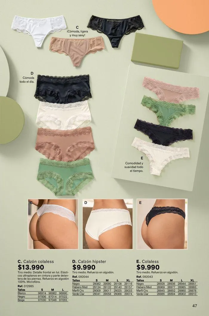 Catálogo de Ofertas Leonisa 23 de agosto al 6 de septiembre 2024 - Página 47