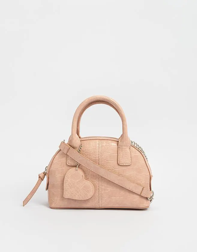 Cartera con llavero de corazón