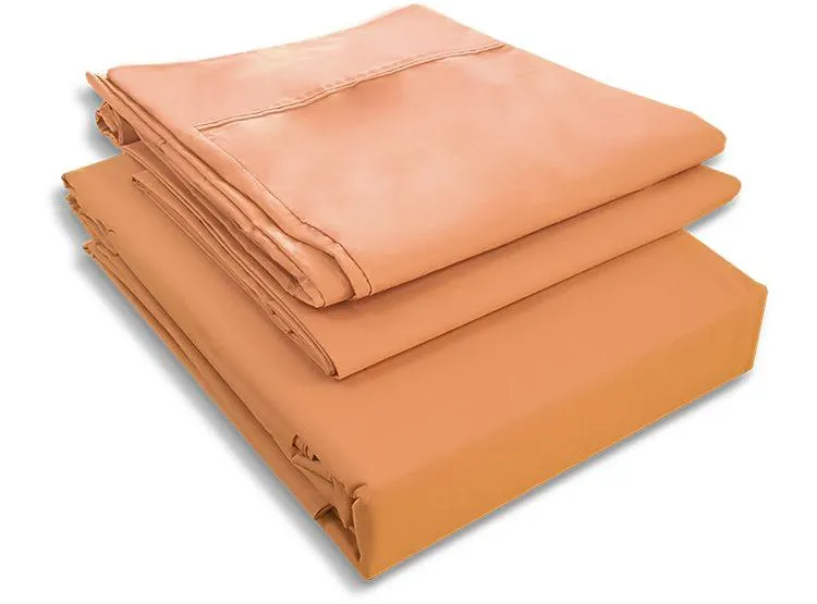 JUEGO DE SABANAS T200 LISA DAMASCO 2 PZAS