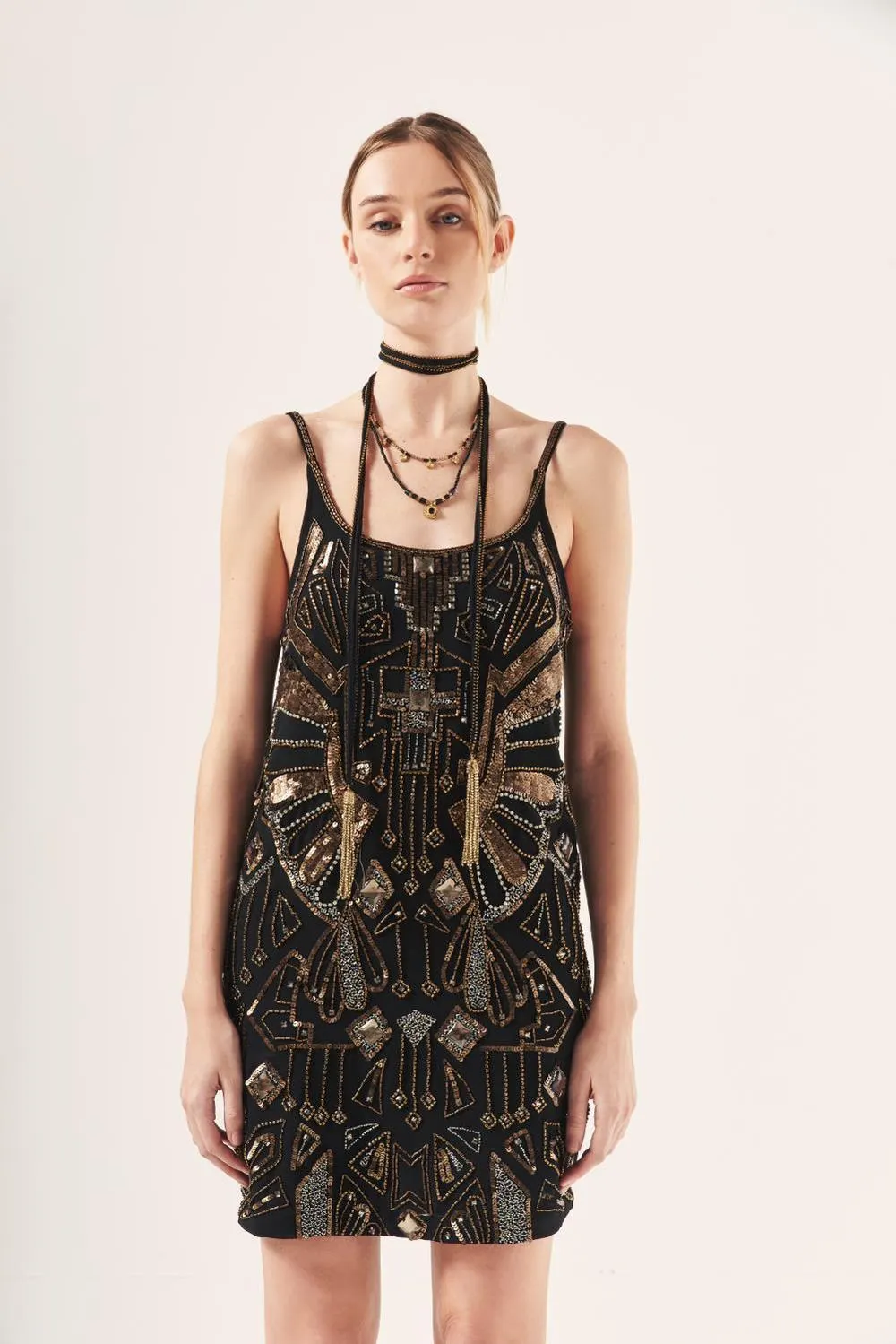 vestido skipper mosaic