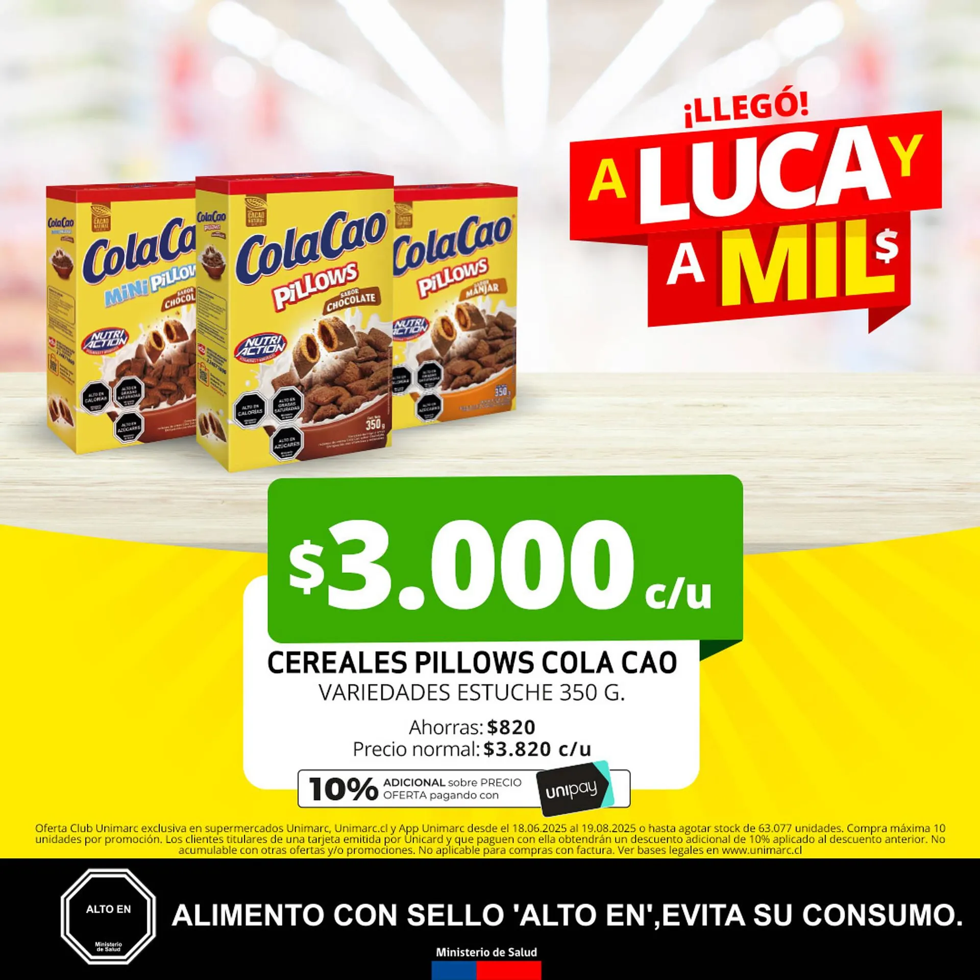 Catálogo de Catálogo Unimarc 20 de julio al 19 de agosto 2025 - Página 2