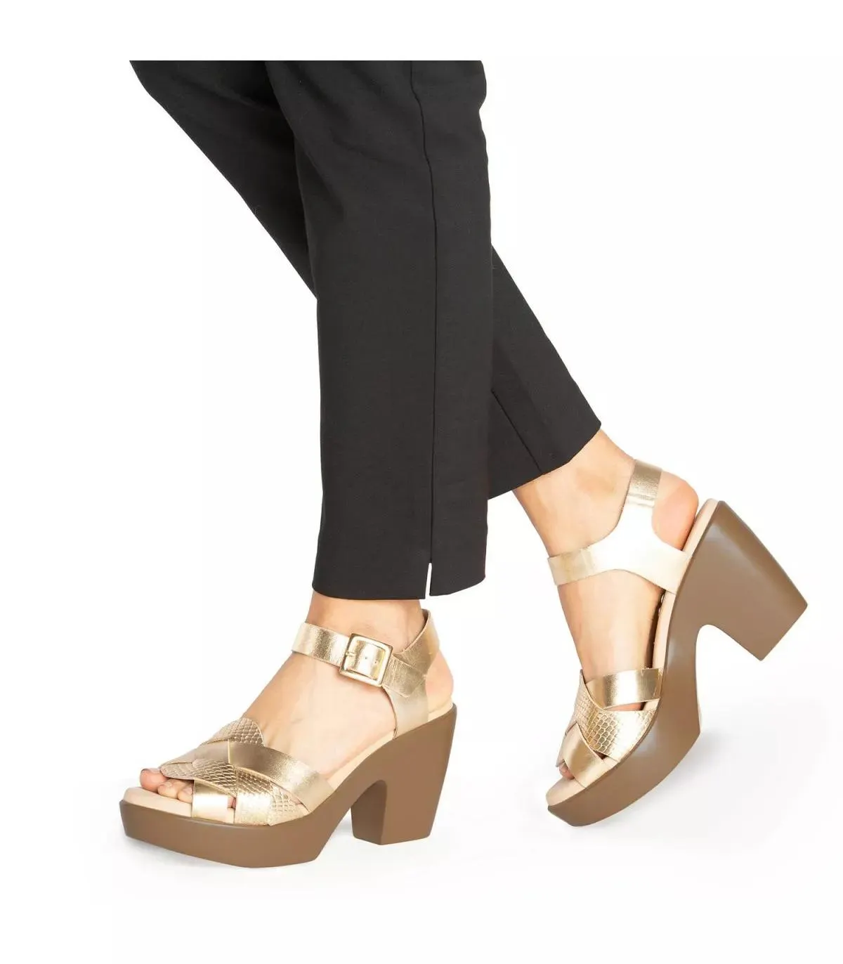 Sandalia Dalia Dorado