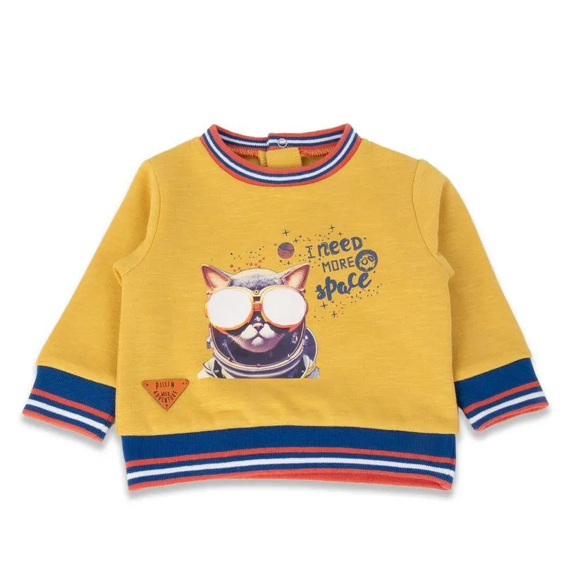 Polerón Bebé Niño Mostaza