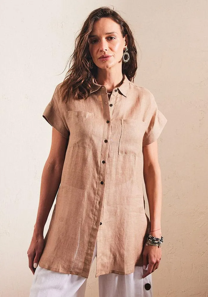 Blusa Con Detalle De Abotonadura