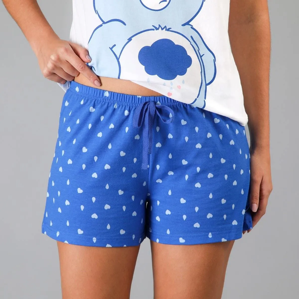 Pijamas Top M. Corta + Short Cariñositos