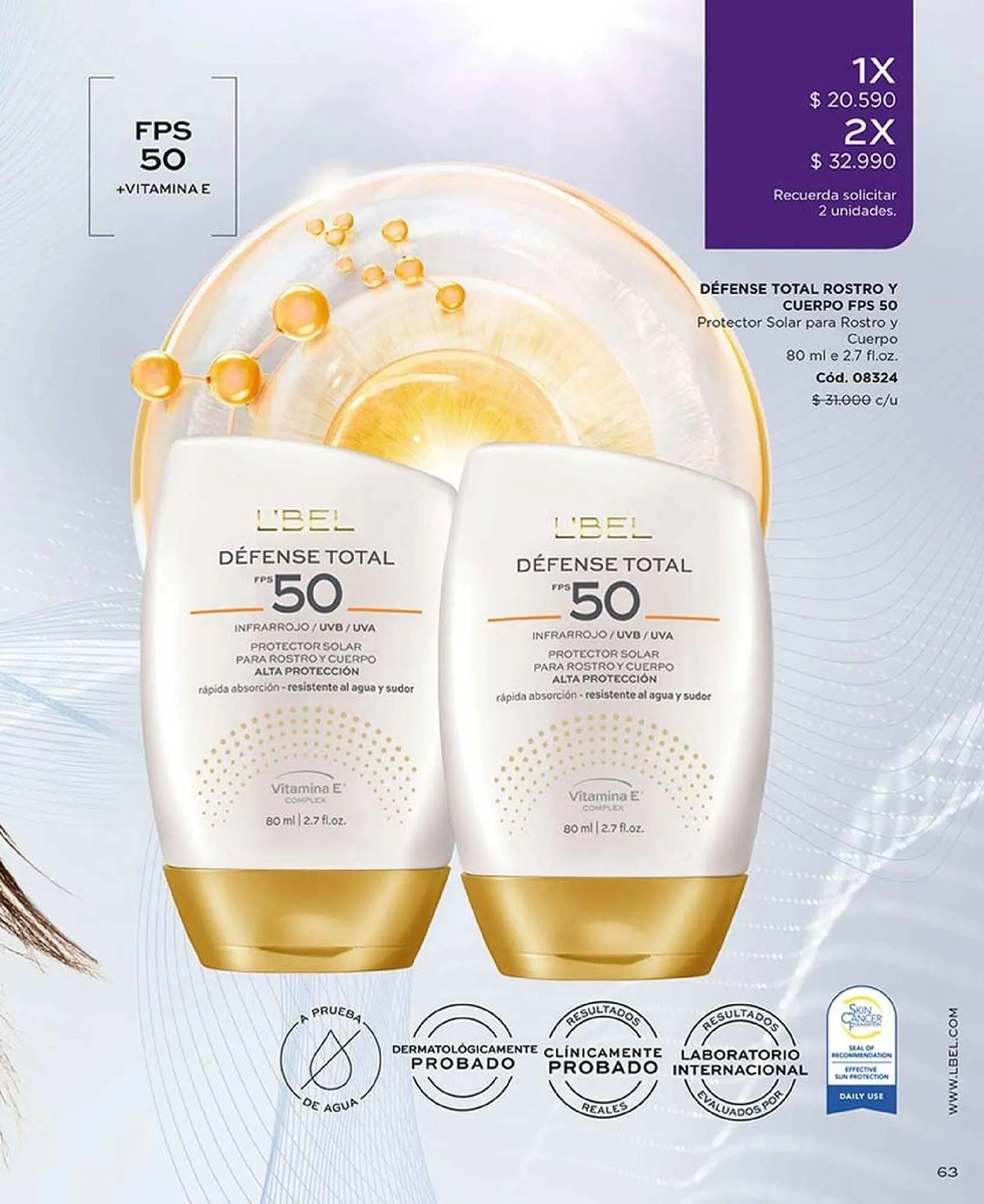 Catálogo de Catálogo L'Bel 28 de mayo al 30 de junio 2025 - Página 63