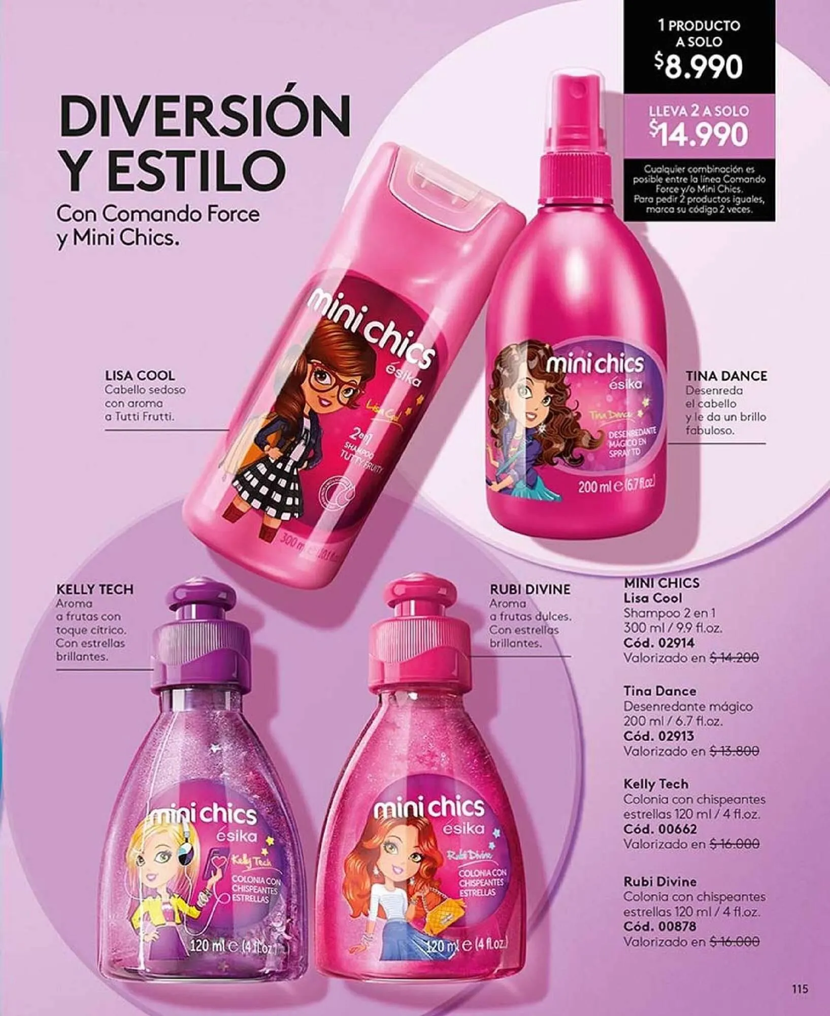 Catálogo de Catálogo Ésika 25 de septiembre al 30 de noviembre 2025 - Página 127