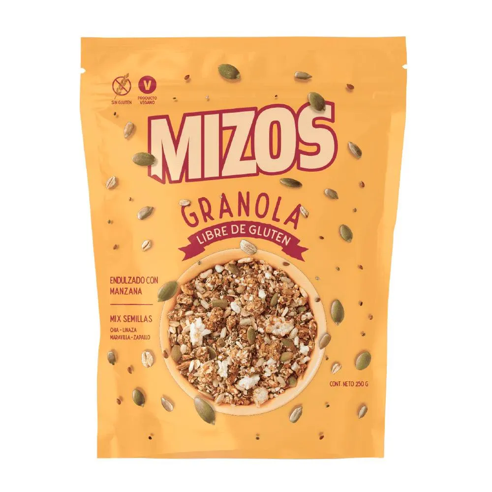 Granola Mizos Mix Semillas 250 Gr