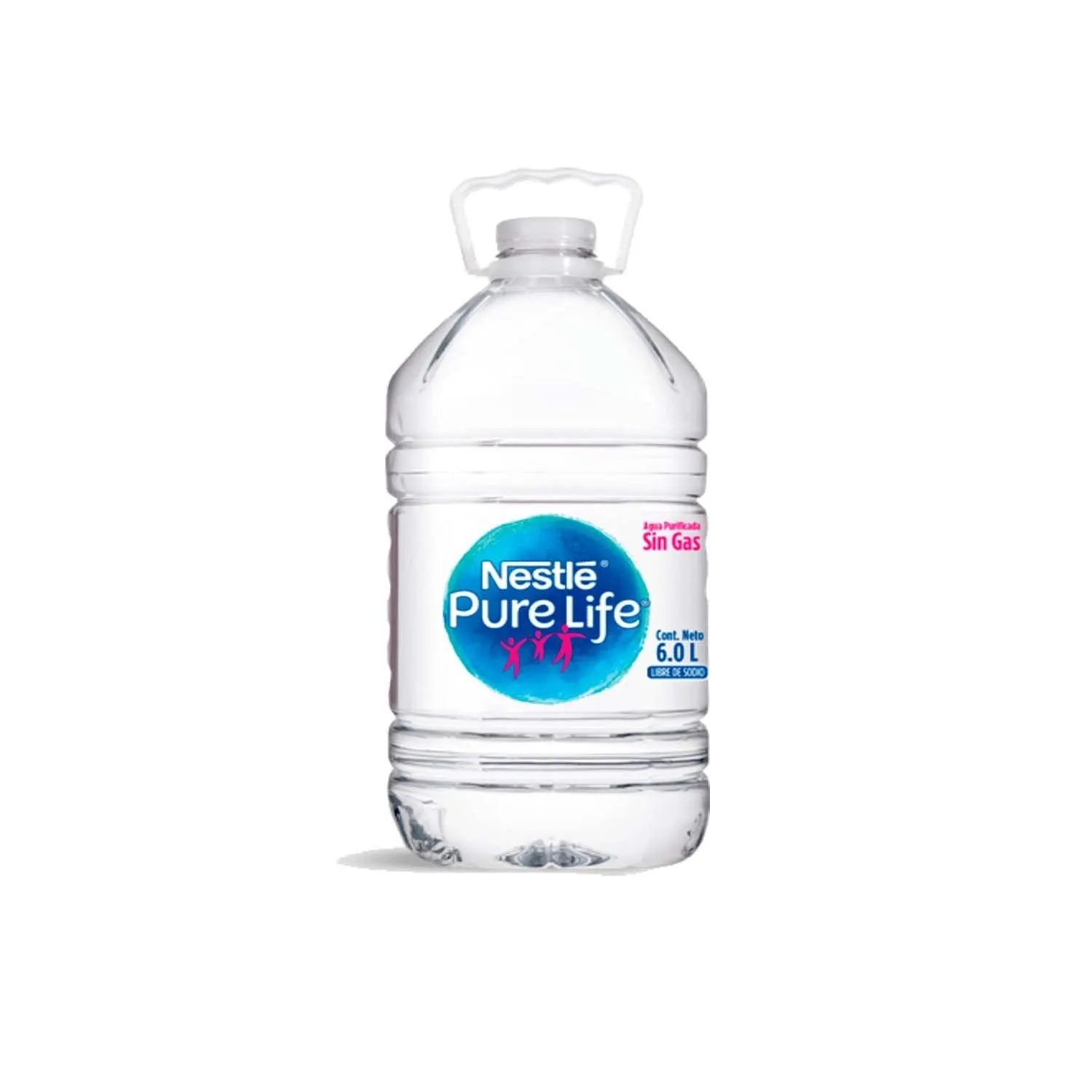 Agua Pure Life Purificada sin Gas, Bidón 6 Lts.