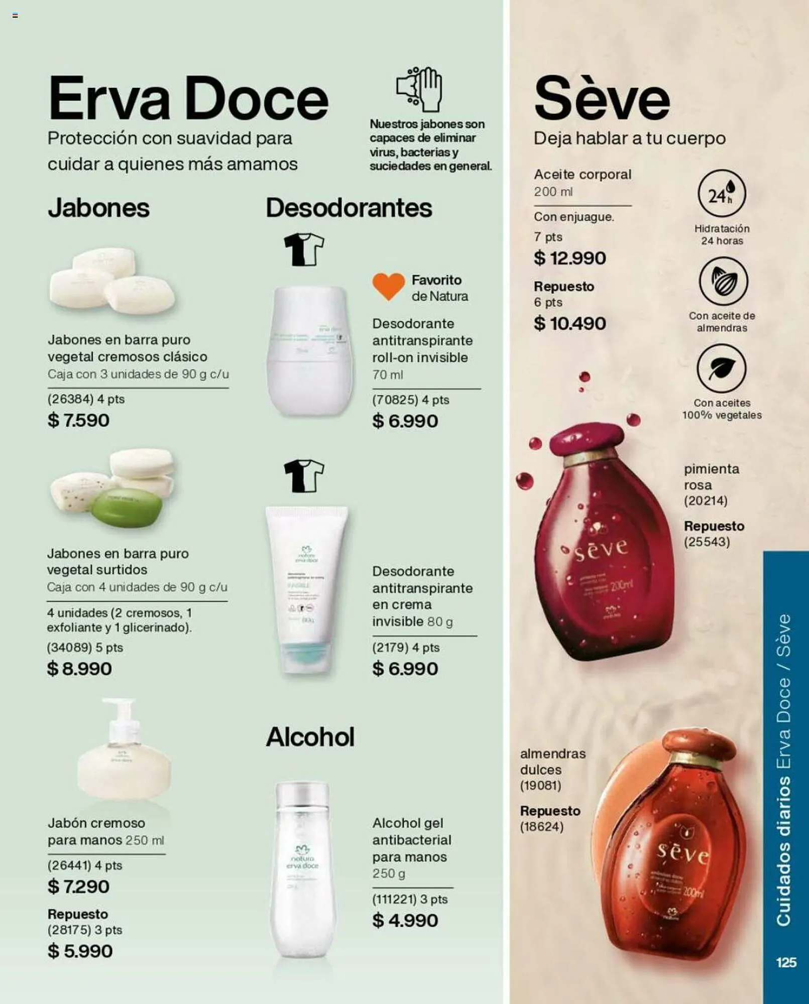 Catálogo de Catálogo Natura 1 de septiembre al 30 de septiembre 2023 - Página 125