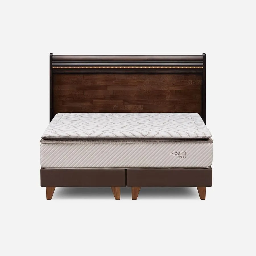 Cama Nest 2 Plazas + Respaldo Opera