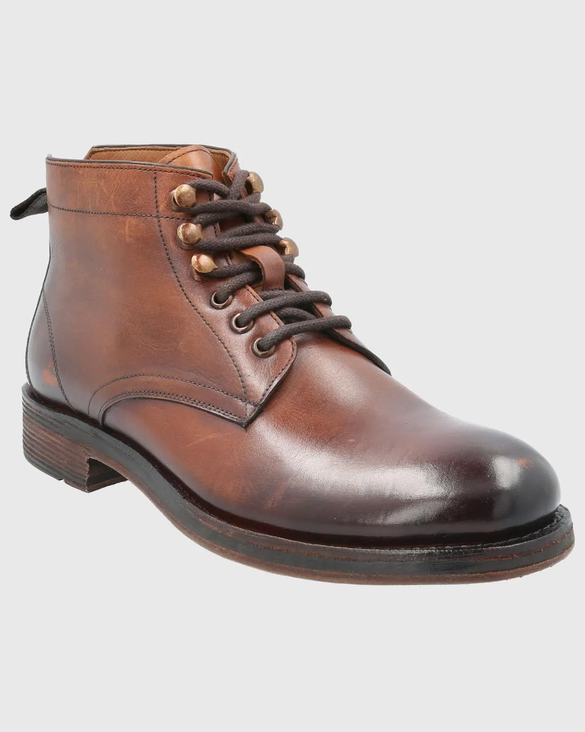 Botin Vestir Cuero Bangor Café Hush Puppies