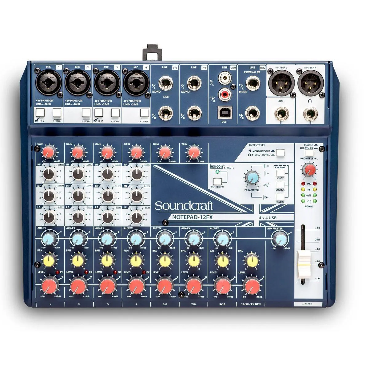 Mixer análogo Soundcraft Notepad 12 FX