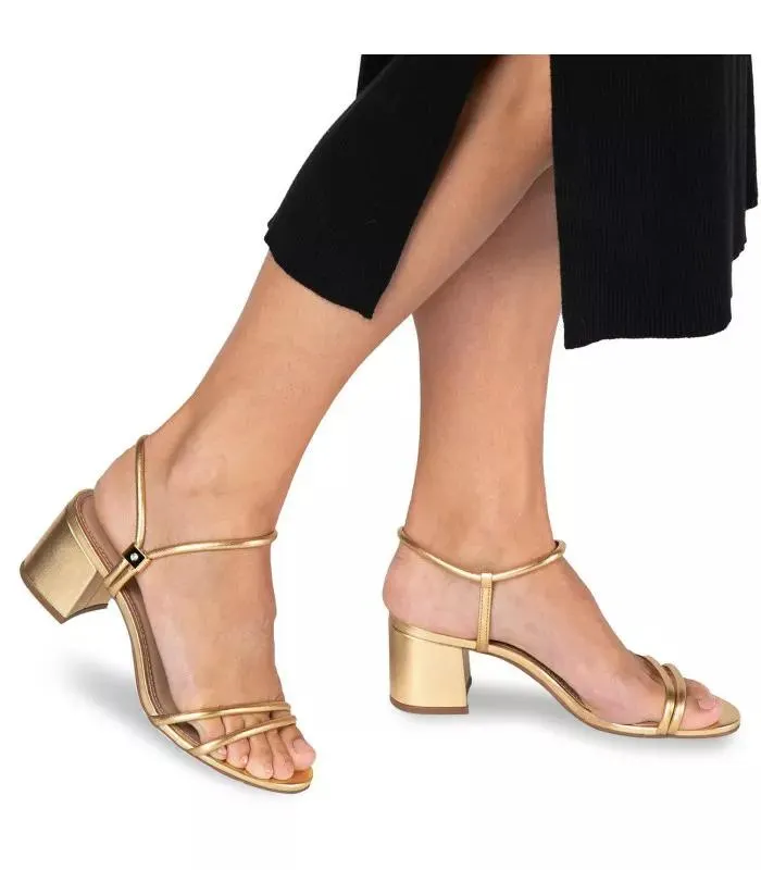 Sandalia Ginger Dorado