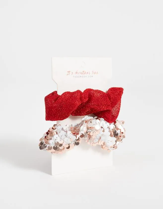 Set de collets scrunchies