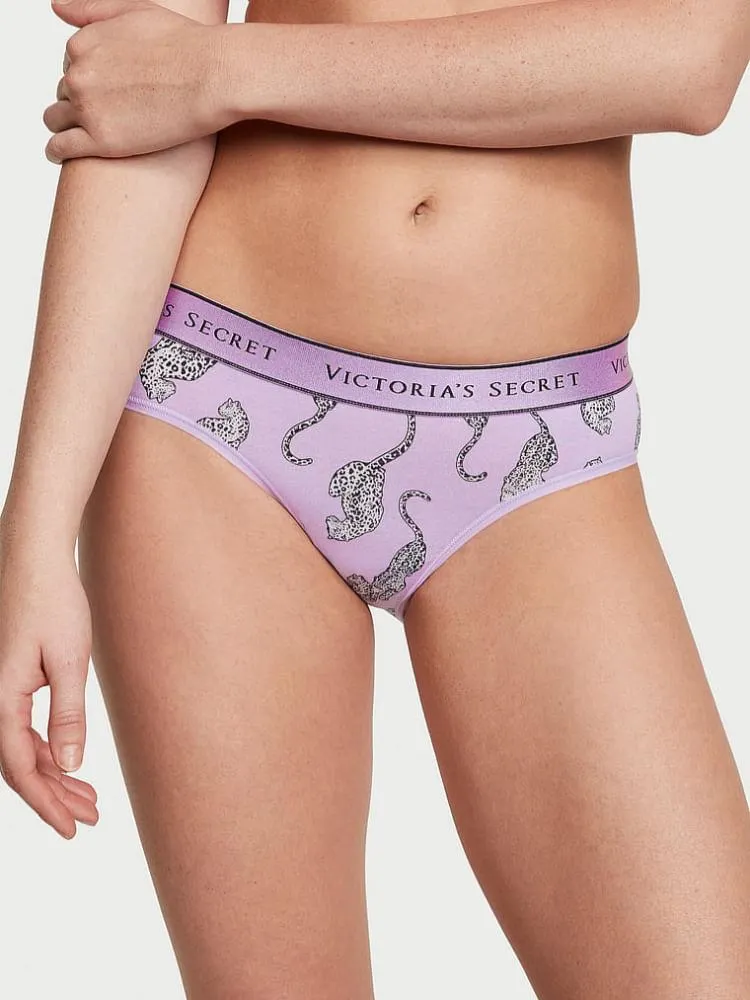 Panty HipHugger Con Logo Morado