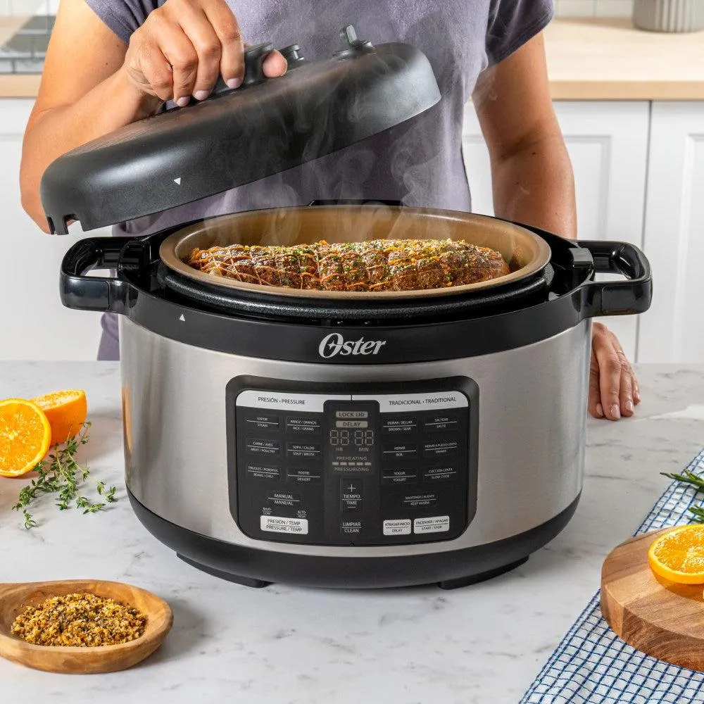 Multi Olla Rápida Ovalada 5.7 Lts 15 Funciones CKSTPCECOV57 Oster