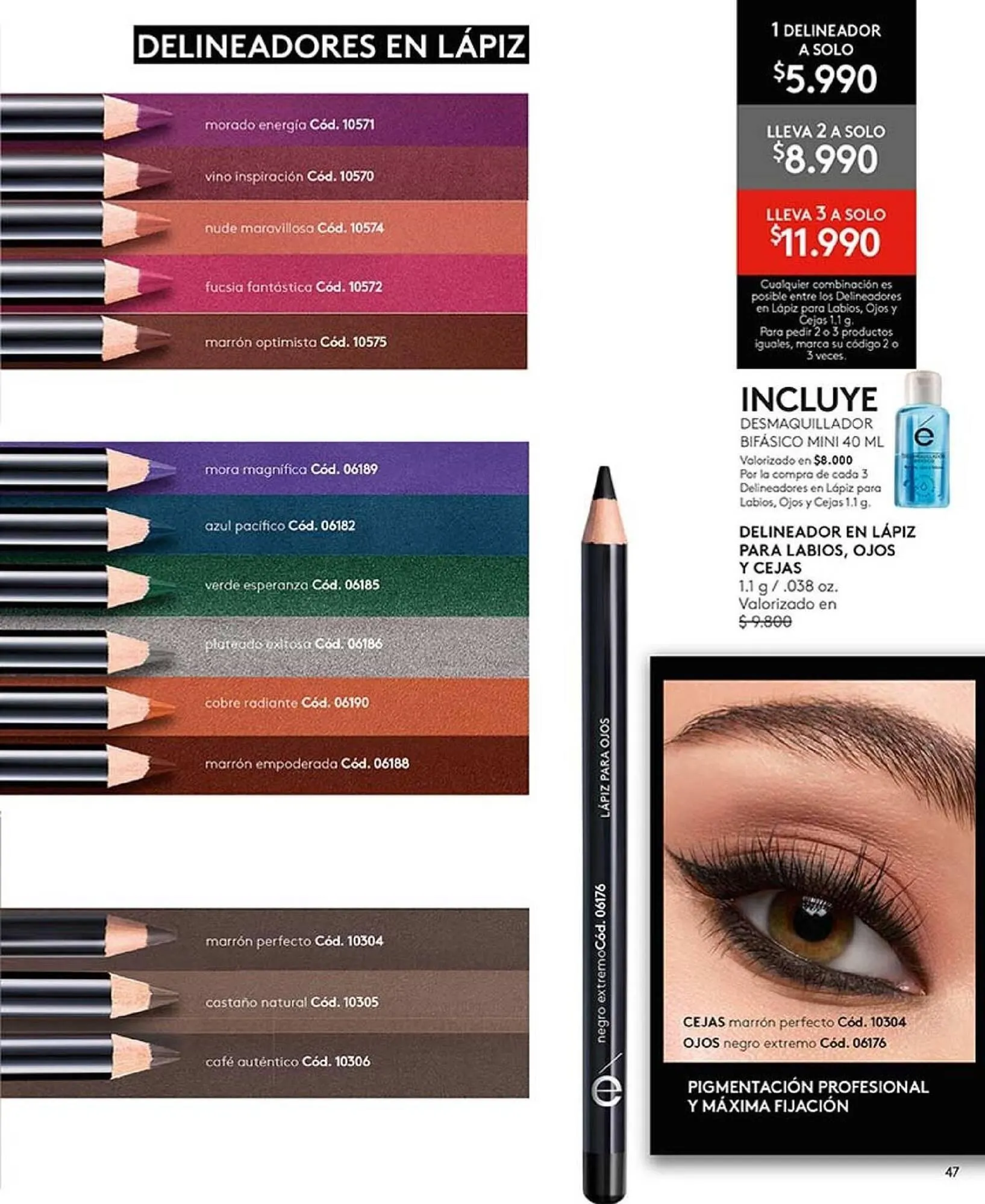 Catálogo de Catálogo Ésika 25 de septiembre al 30 de noviembre 2025 - Página 47