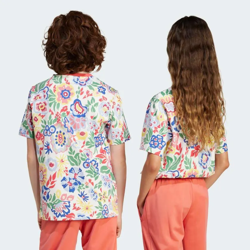 Polera adidas Originals x Liberty London Niños