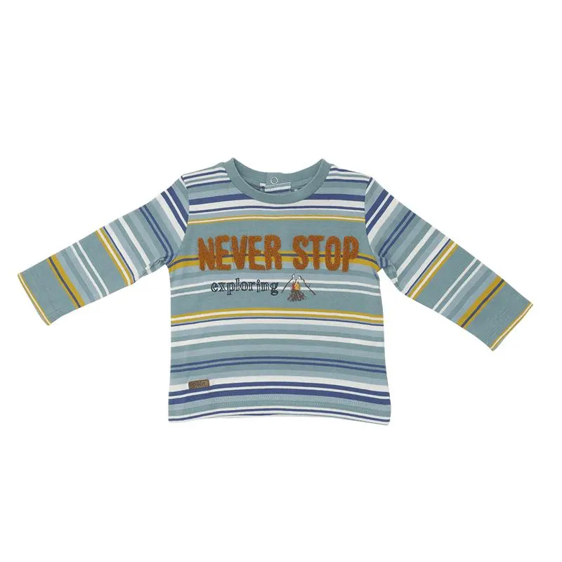 Polera Bebé M/L Gris