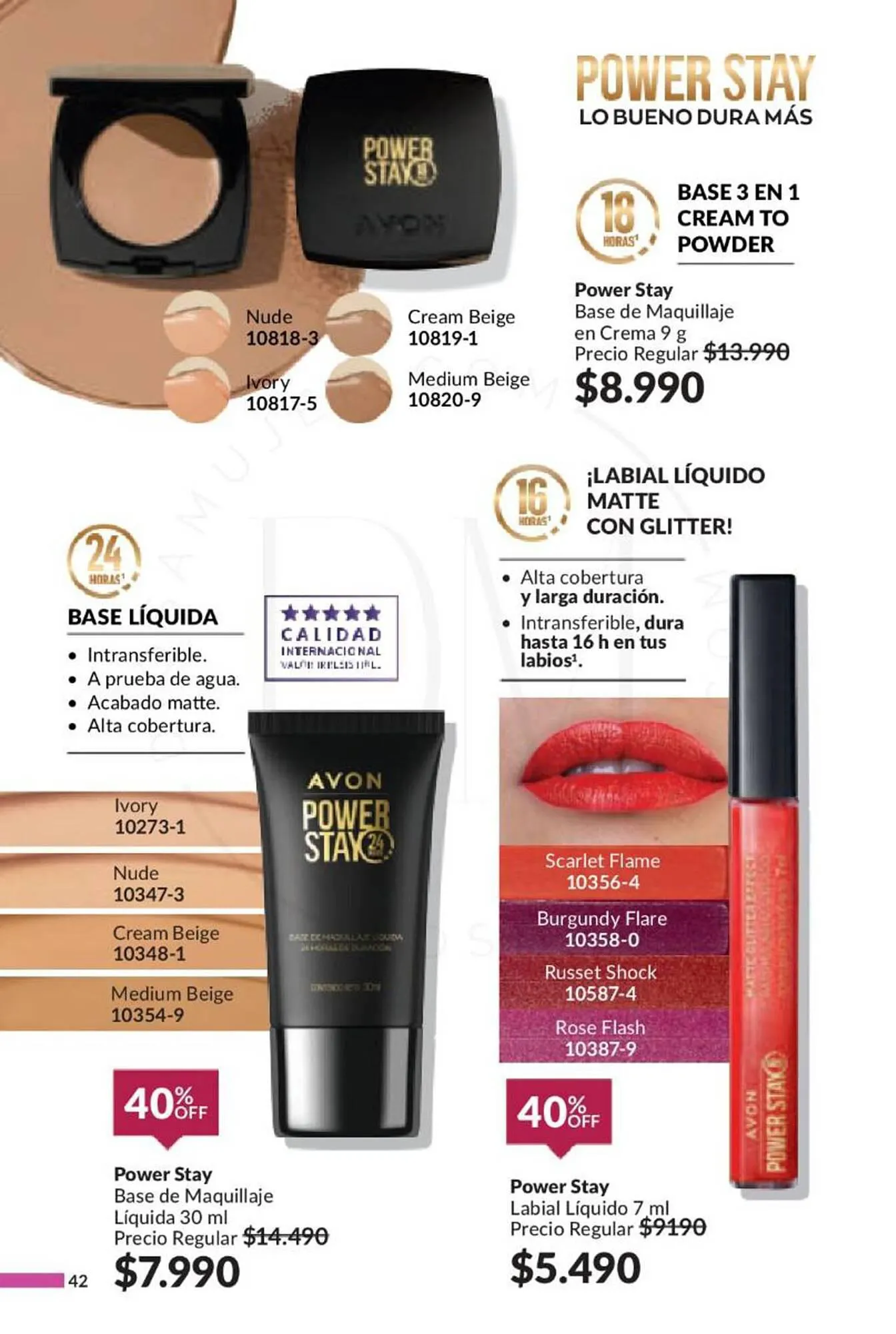 Catálogo de Catálogo Avon 4 de enero al 7 de febrero 2024 - Página 42