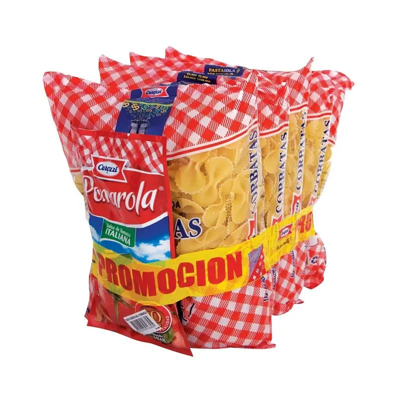 Pack 5 Corbatitas Carozzi + Pomarola