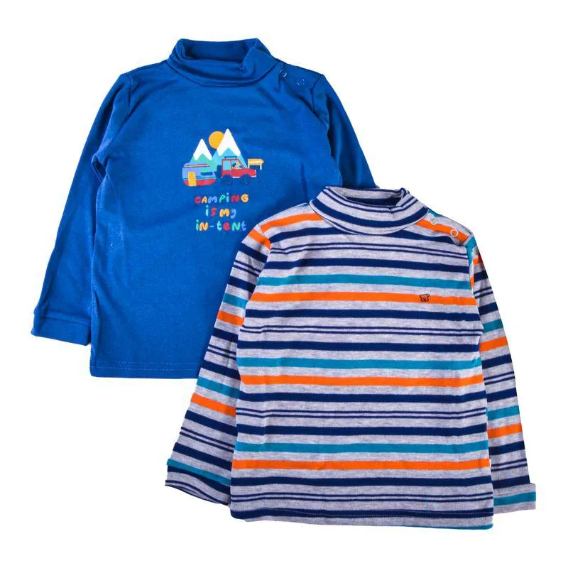 Set 2 Pzas Beatle Manga Larga Bebé Niño Multicolor