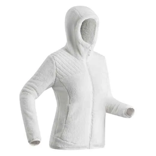 CHAQUETA POLAR MUJER SH500 U-WARM