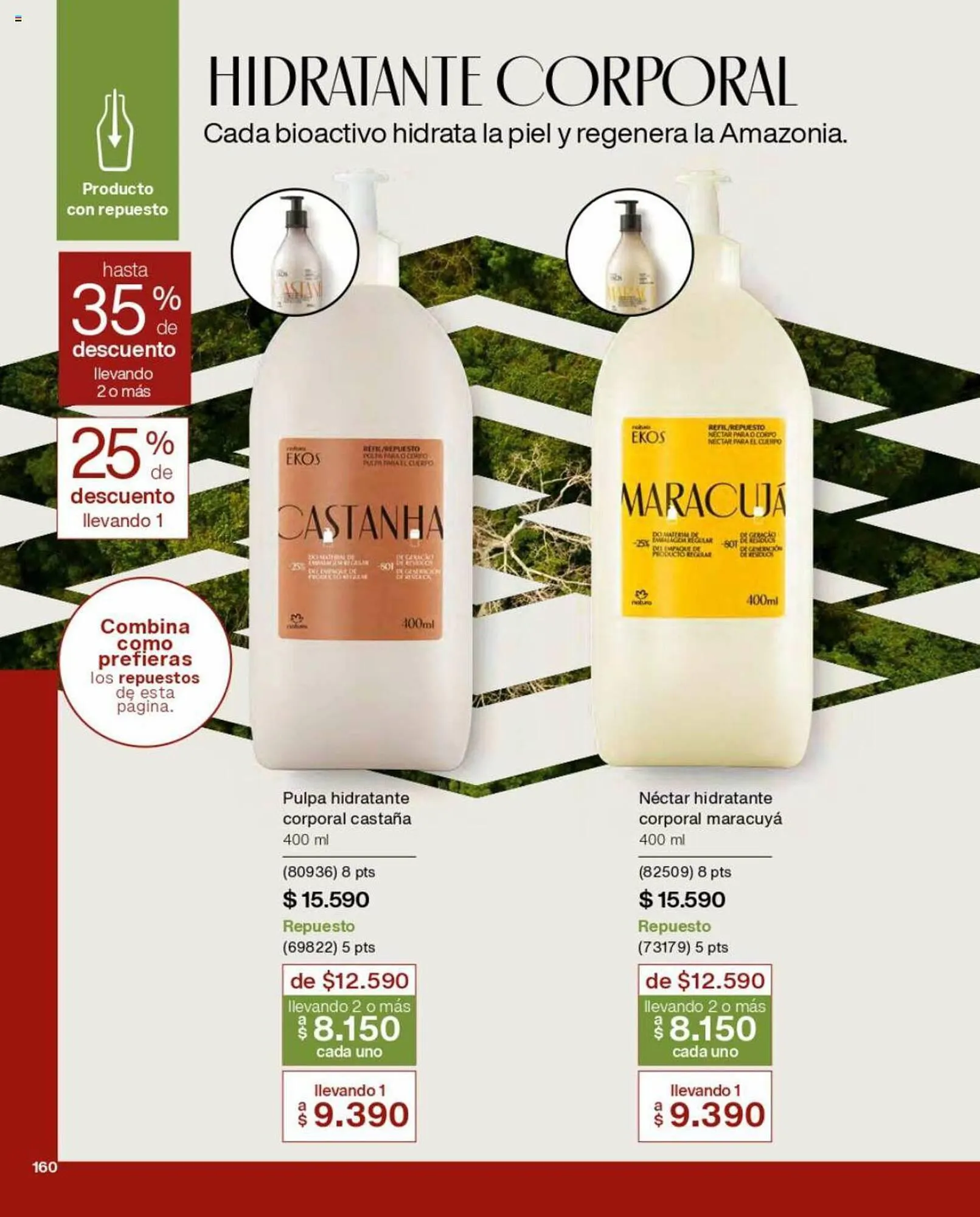 Catálogo de Catálogo Natura 1 de septiembre al 30 de septiembre 2023 - Página 160